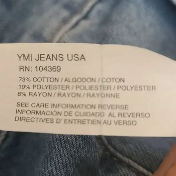 JUNIOR'S SIZE 11 YMI woman's shorts - Picture 11 of 12